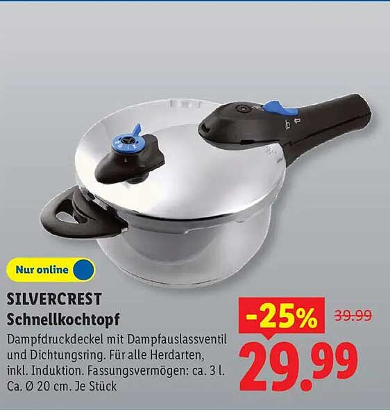 SILVERCREST Schnellkochtopf