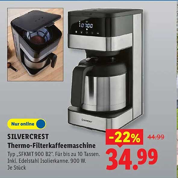 SILVERCREST Thermo-Filterkaffeemaschine