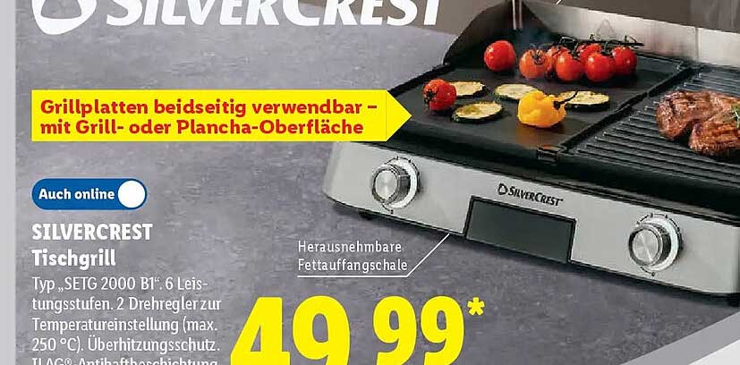 SILVERCREST Tischgrill