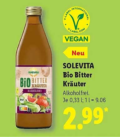 SOLEVITA Bio Bitter Kräuter