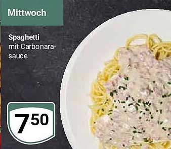 Spaghetti mit Carbonara-sauce