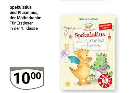 Spekulatius und Plusminus, der Mathedrache Für Erstleser in der 1. Klasse