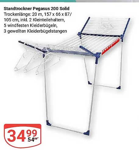 Standtrockner Pegasus 200 Solid