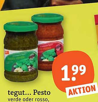 tegut... Pesto verde oder rosso