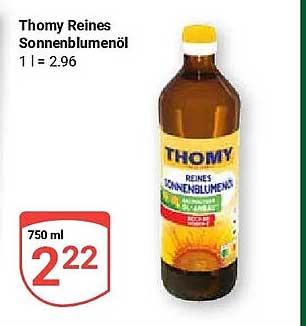 Thomy Reines Sonnenblumenöl