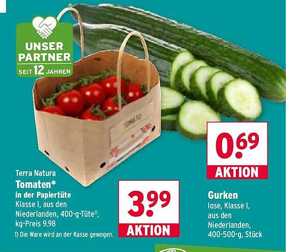 Tomaten* in der Papiertüte