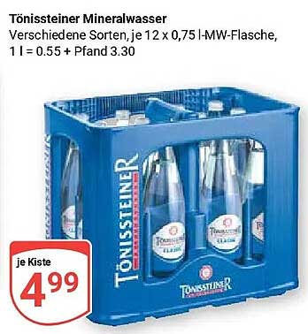 Tönissteiner Mineralwasser