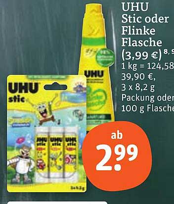 UHU Stic oder flinke Flasche