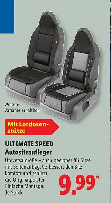 ULTIMATE SPEED Autositzauflager