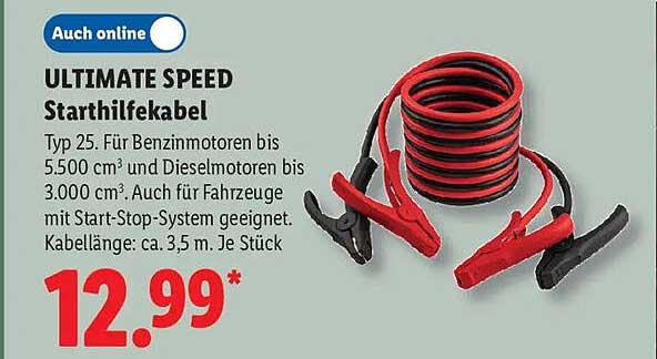 ULTIMATE SPEED Starthilfekabel