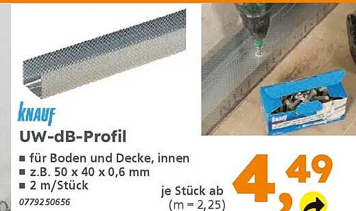 UW-dB-Profil