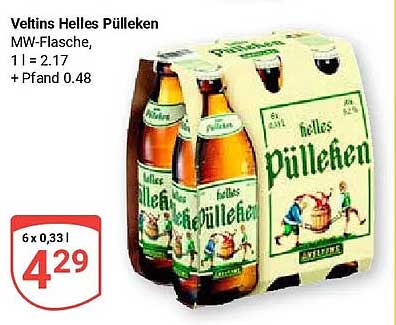 Veltins Helles Pülleken