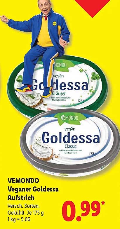 VEMONDO Veganer Goldessa Aufstrich