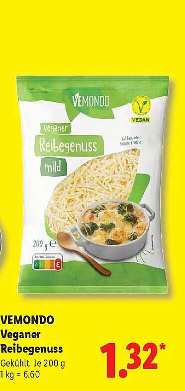 VEMONDO Veganer Reibegenuss