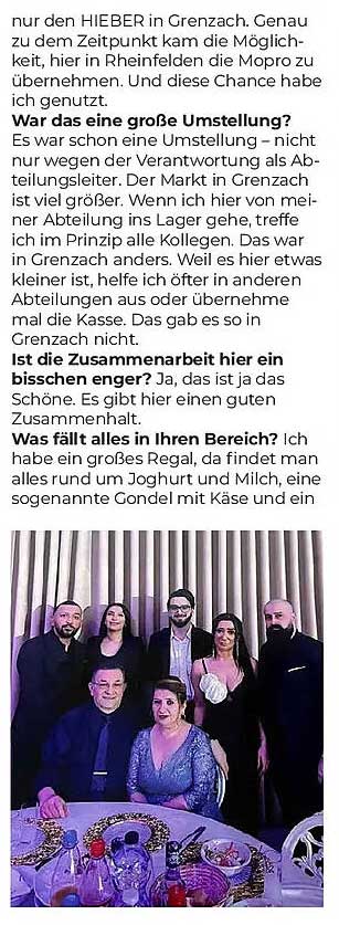 War das eine große Umstellung?