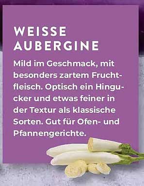 WEISSE AUBERGINE