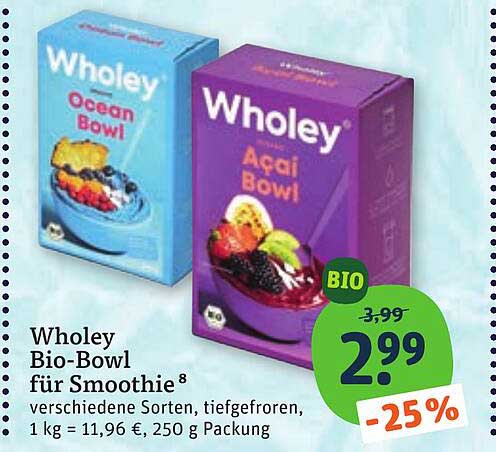 Wholey Bio-Bowl für Smoothie