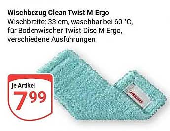 Wischbezug Clean Twist M Ergo