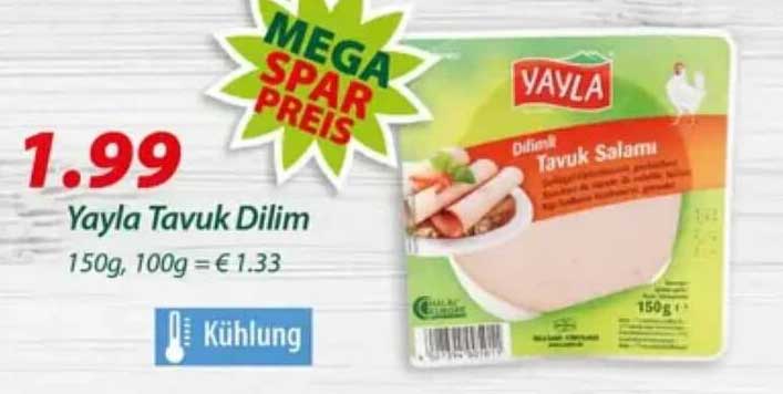 Yayla Tavuk Dilim