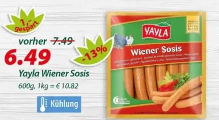 Yayla Wiener Sosis
