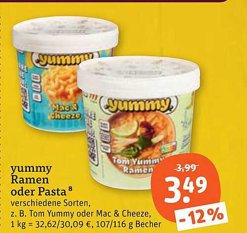 yummy Ramen oder Pasta