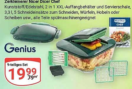 Zerkleinerer Nicer Dicer Chef