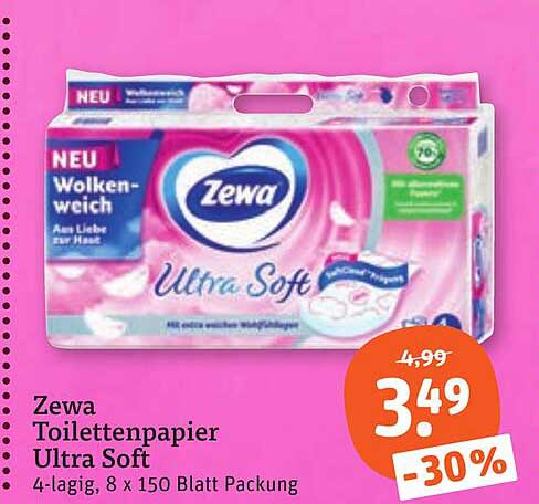 Zewa Toilettenpapier Ultra Soft