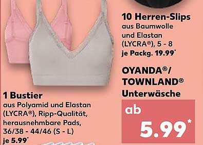 10 Herren-Slips aus Baumwolle und Elasten (LYCRA®), 5 - 8 je Packg. 19.99