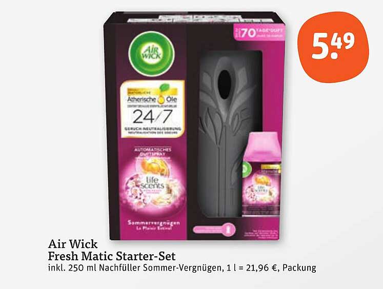 Air Wick Fresh Matic Starter-Set