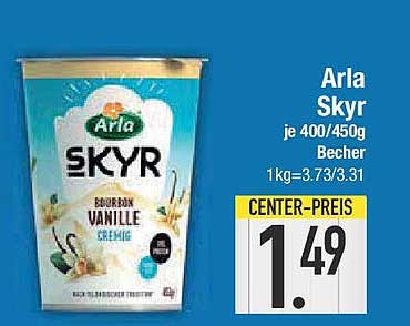 Arla Skyr je 400/450g Becher