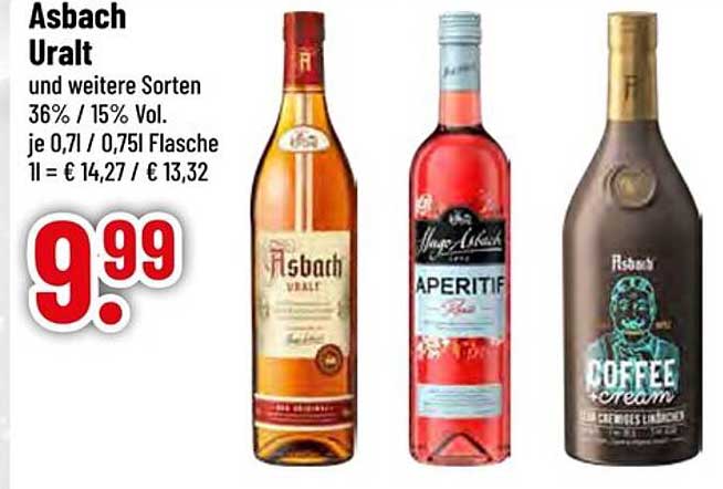 Asbach Uralt - 0,7l Flasche