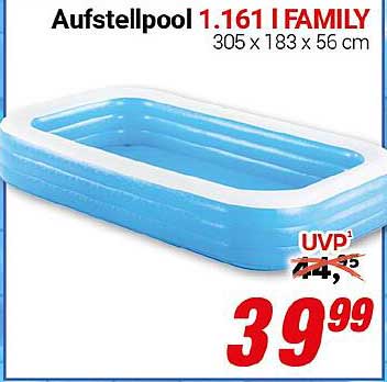 Aufstellpool 1.161 l FAMILY 305 x 183 x 56 cm