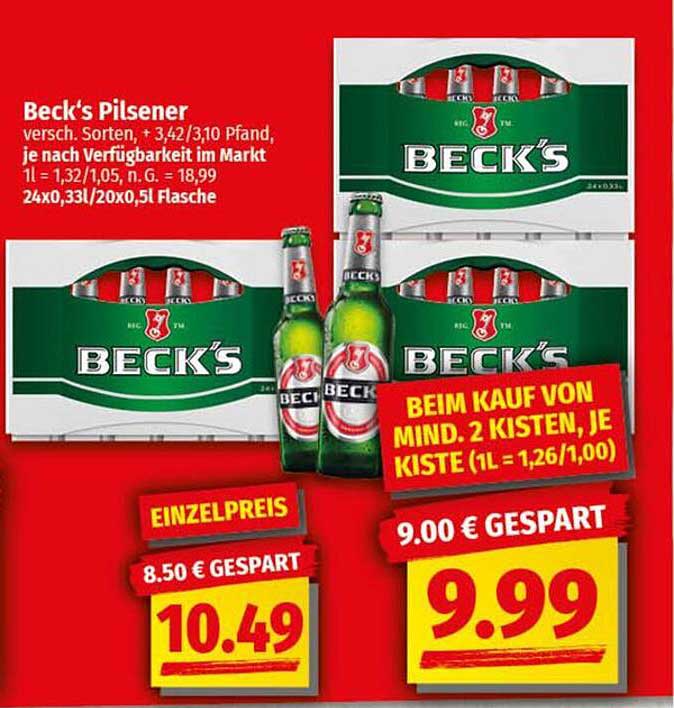 Beck's Pilsener – Erfrischendes Bier für besondere Anlässe