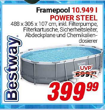 Bestway Framepool POWER STEEL 10.949 l