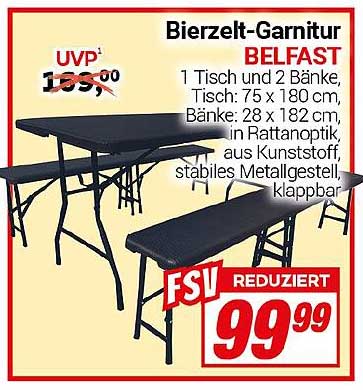 Bierzelt-Garnitur BELFAST