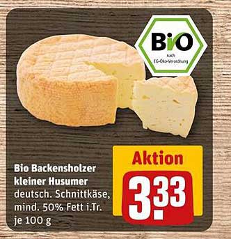 Bio Backensholzer kleiner Husumer - Aktion 3,33