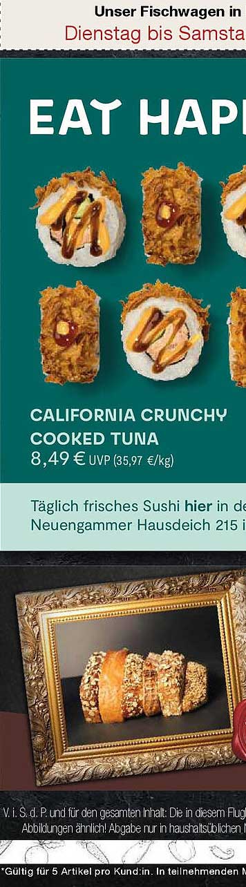 CALIFORNIA CRUNCHY COOKED TUNA