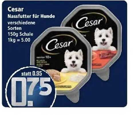 Cesar Nassfutter für Hunde 150g Schale - verschiedene Sorten
