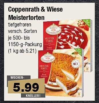 Coppenrath & Wiese Meistertorten tiefgefroren