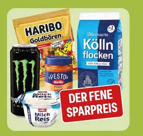 Der Fene Sparpreis auf ausgewählte Markenprodukte!