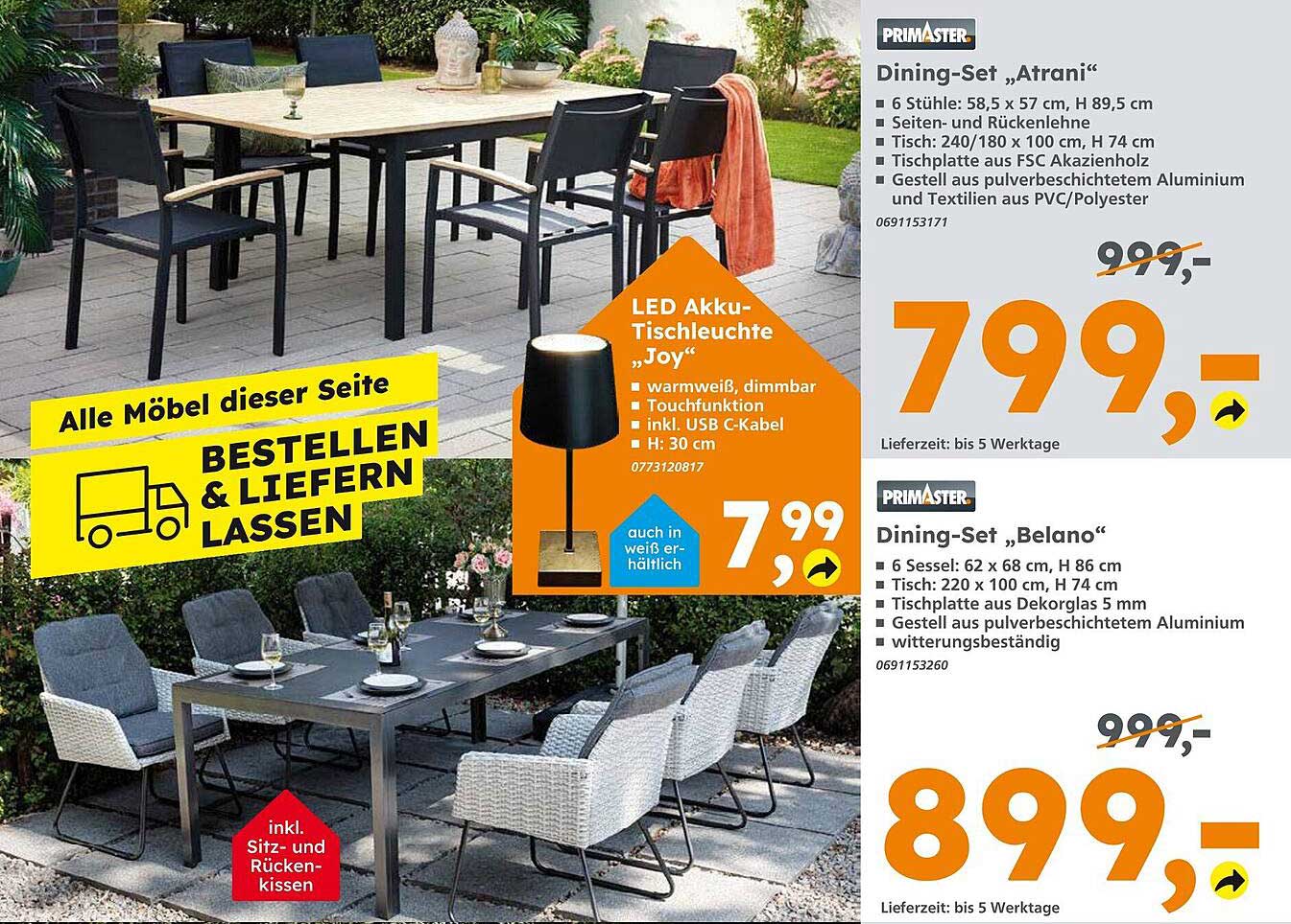 Dining-Set „Atrani“