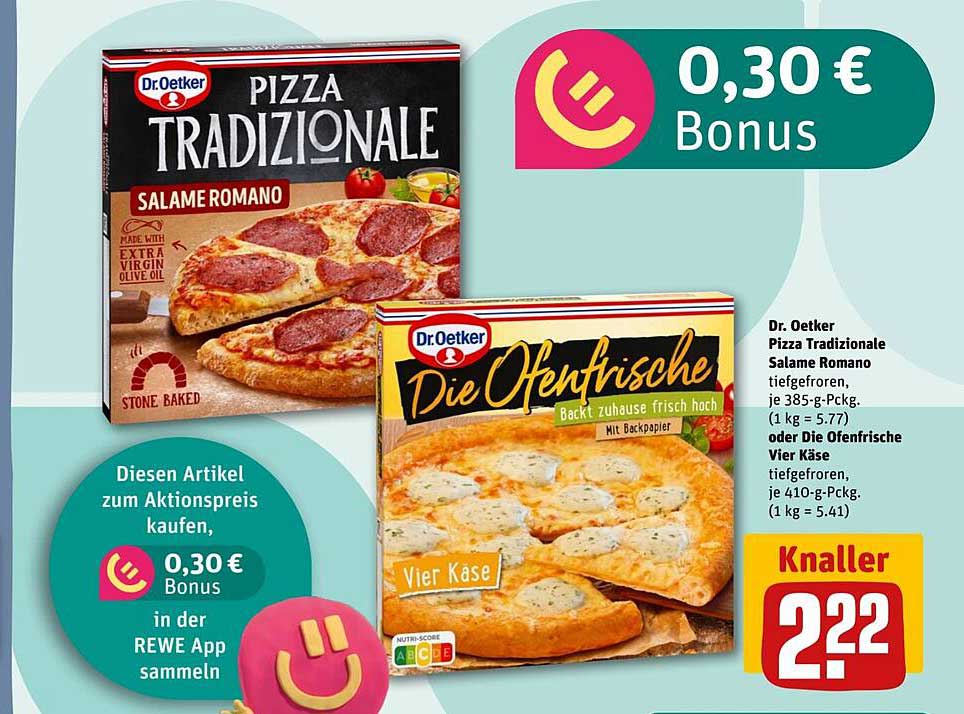 Dr. Oetker Pizza Traditionale Salame Romano