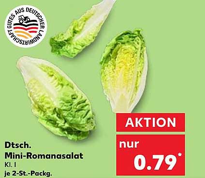 Dt. Mini-Romanasalat Kl. I je 2-St. Pack.