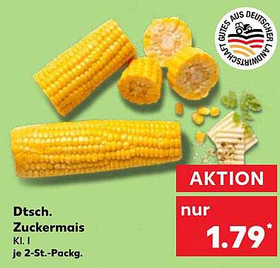 Dt. Zuckermais KI. I je 2-St.-Packg.