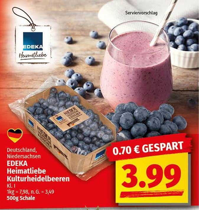 EDEKA Heimatliebe Kulturheidelbeeren 500g