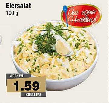 Eiersalat 100 g - Aus eigener Herstellung!