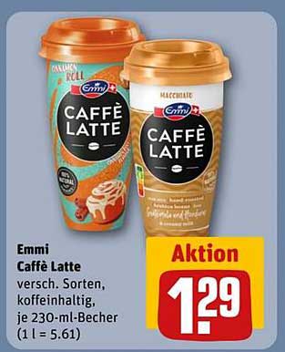Emmi Caffè Latte 230 ml Becher, versch. Sorten