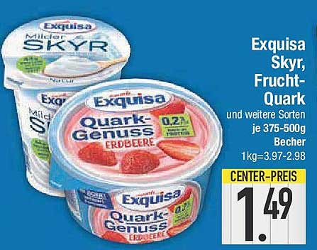 Exquisa Skyr, Frucht-Quark