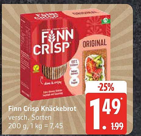 Finn Crisp Knäckebrot - verschiedene Sorten