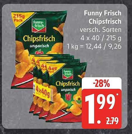 Funny Frisch Chipsfrisch - verschiedene Sorten